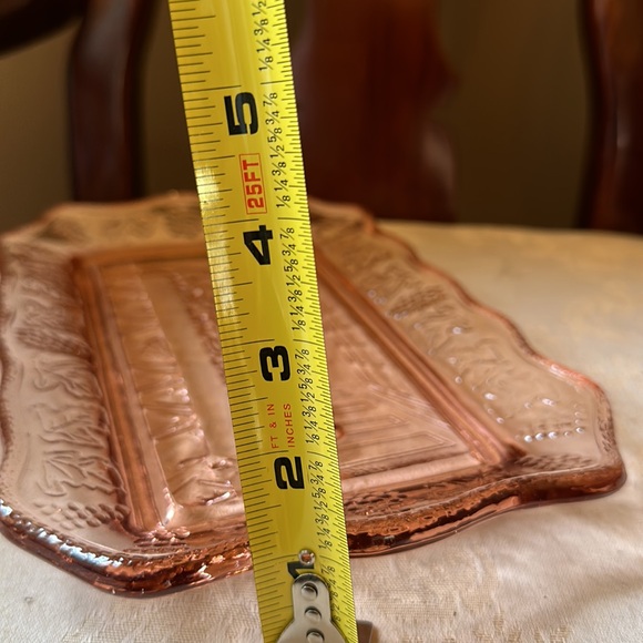 Indiana Glass vintage Tiara Last Supper bread plate, dish 1950s - Picture 9 of 11